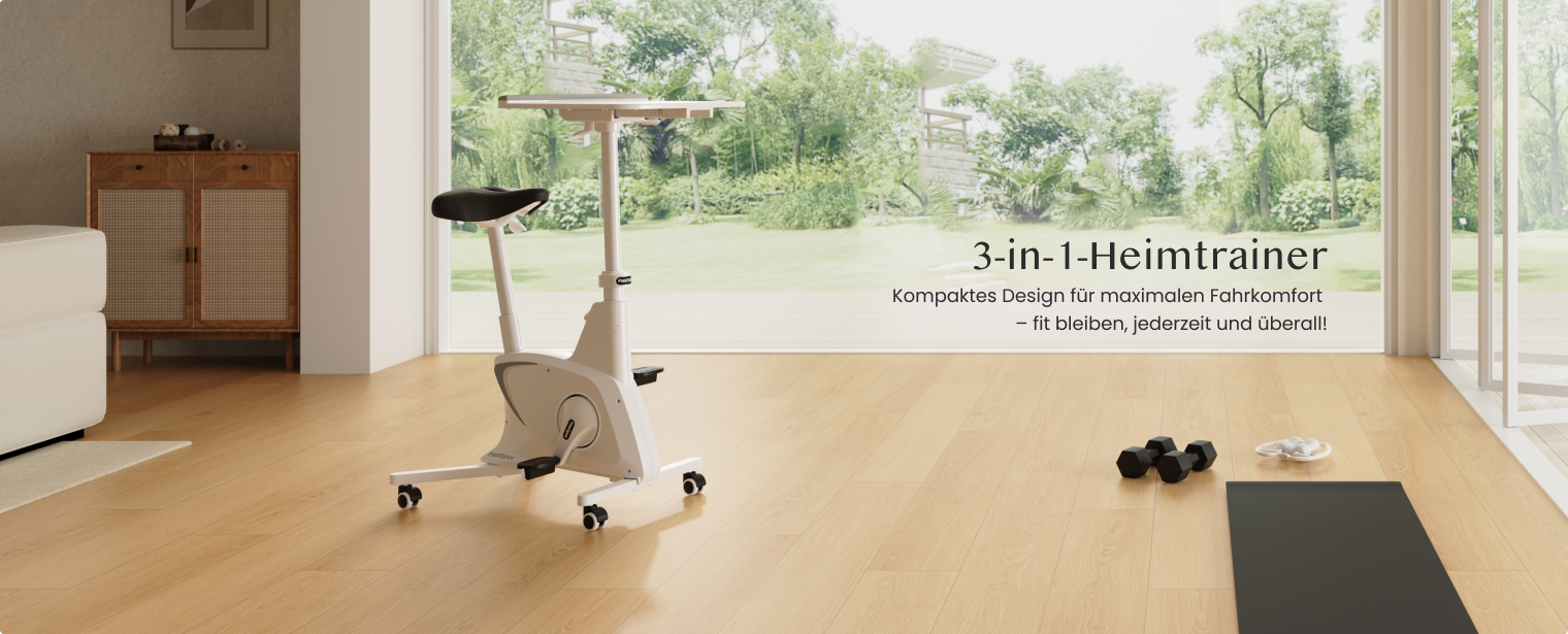 3-in-1-Heimtrainer mit einstellbarem Widerstand (V9)