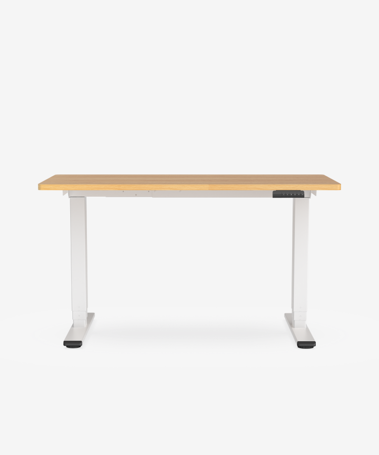 Bureau assis debout classique avec 2 moteurs