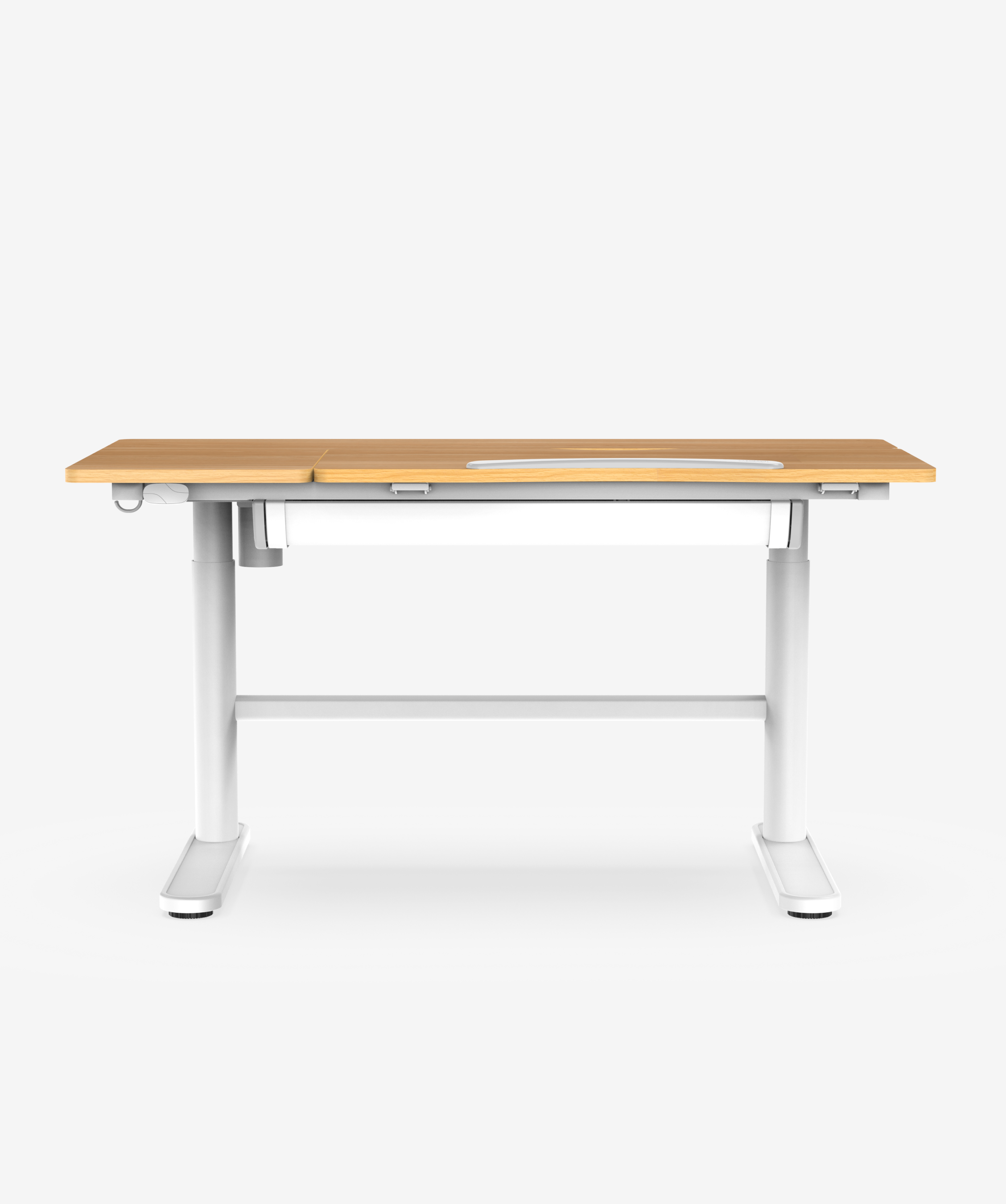 Podiumstandaard met vlakke voet en ronde sierkogel, RVS design