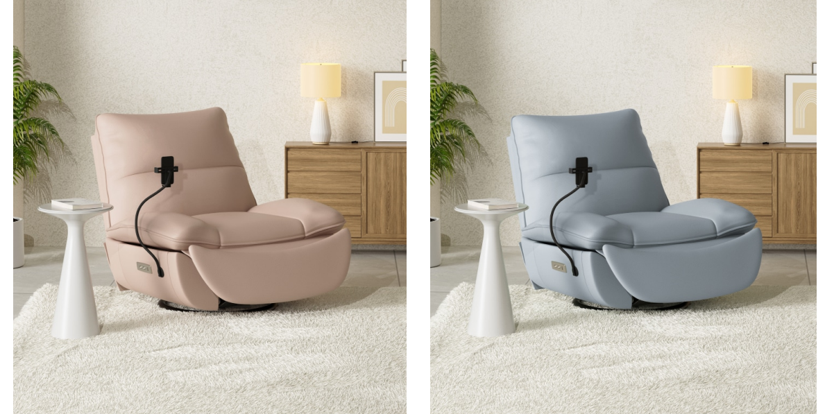 Drehbarer Schaukelsessel mit Handyhalter (Smart Lotus)